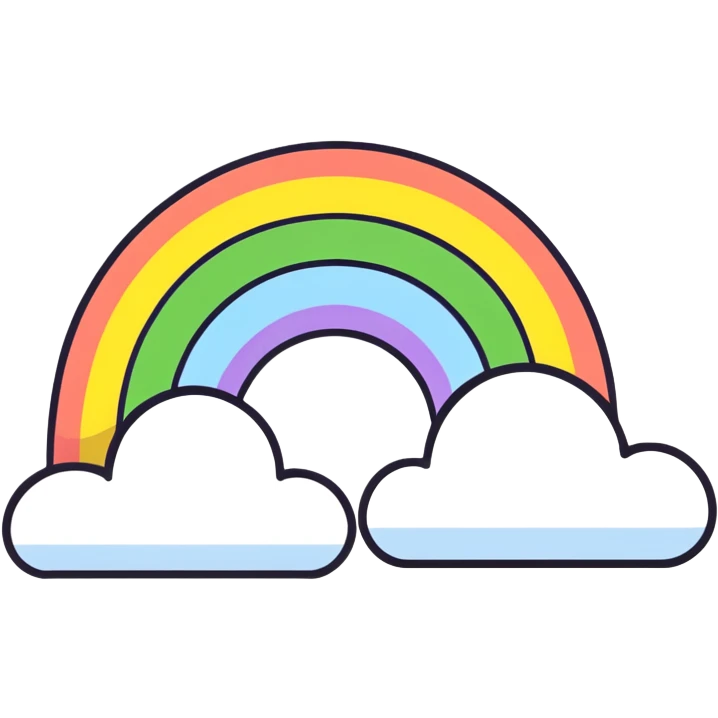 Rainbow  emoji