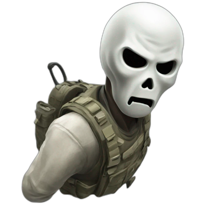 Ghost call of duty emoji