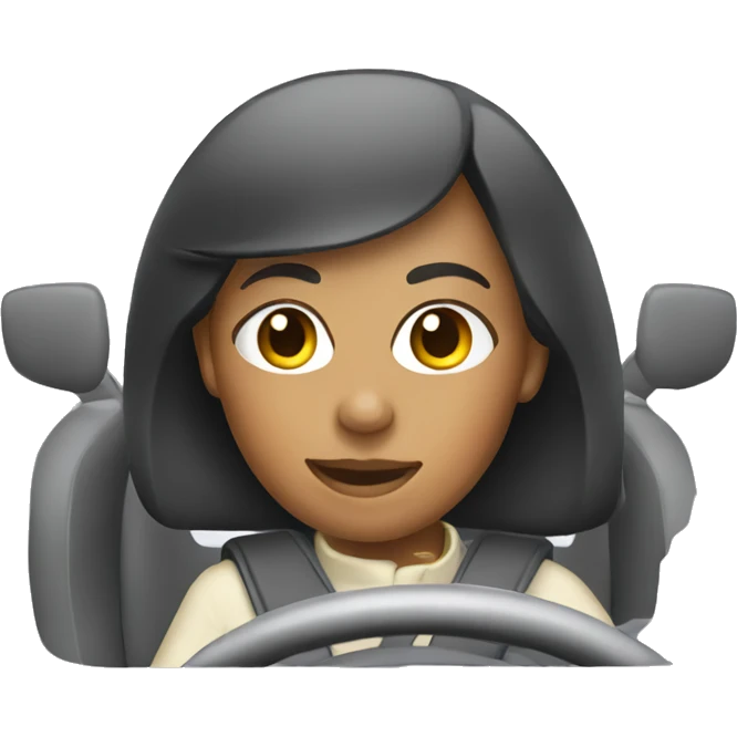 woman driving a honda car emoji