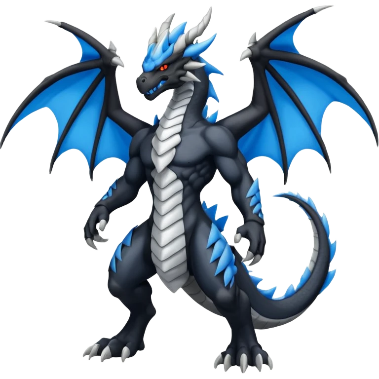 Haxorus-Zekrom-fusion (full body) emoji