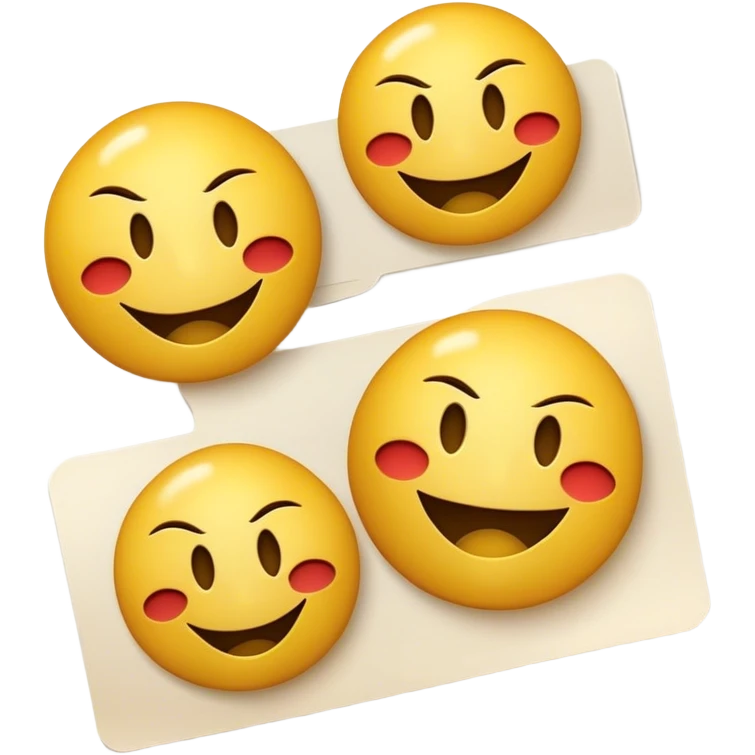feedback/voucher like a note make it black and gold 3 smiles, angry,happy,okei, another one, make it happy emoji
