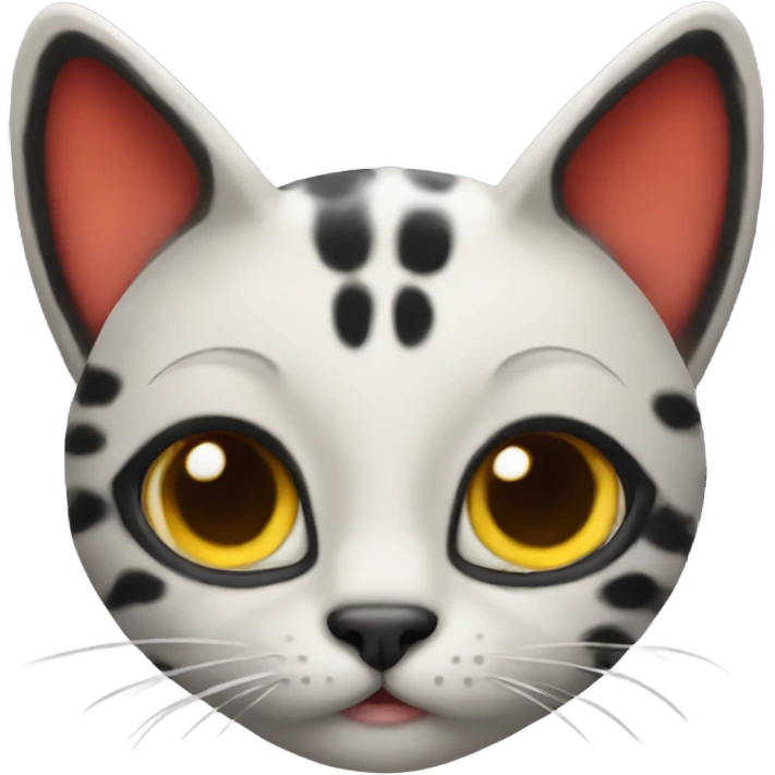 Cat ladybug emoji