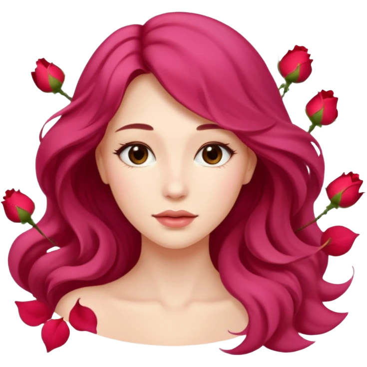 rose character emoji