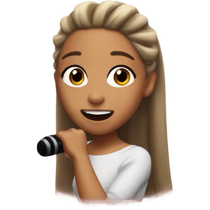 ariana grande singing emoji