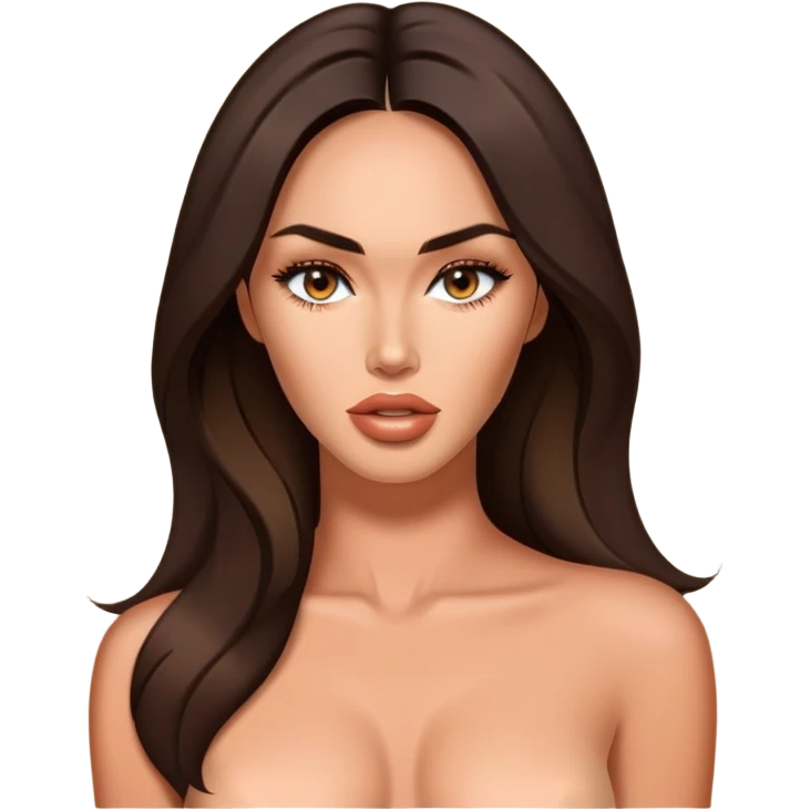 naked Megan Fox emoji