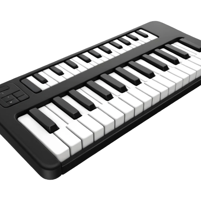 Teclado música básico emoji