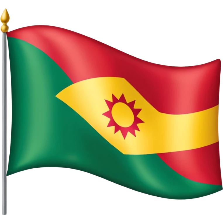 Create a Kurdistan flag  emoji