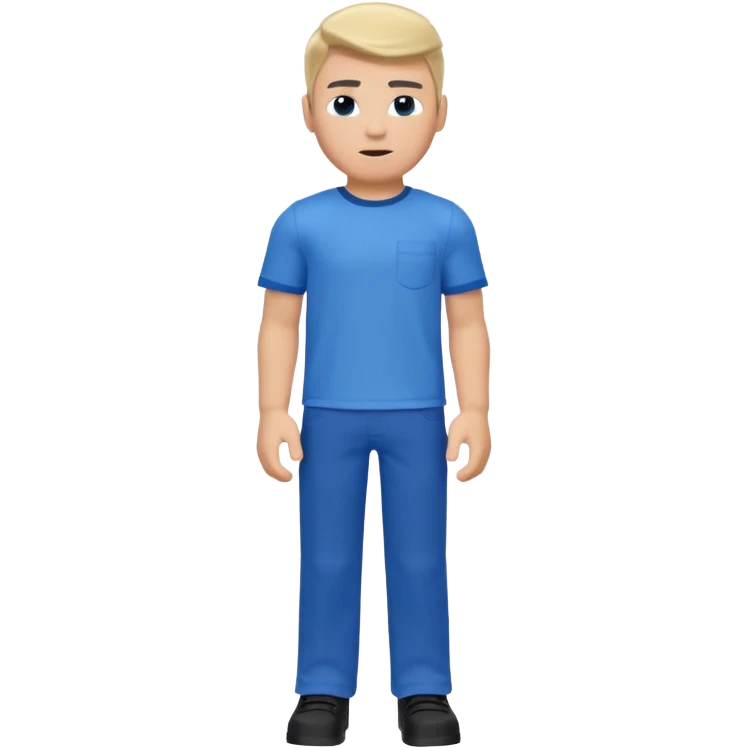 blue Roblox photo emoji
