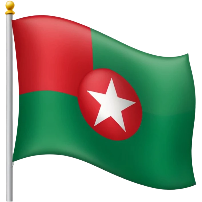 Un emoji de la bandera de la comunidad autónoma de Andalucia del este estilo 🇪🇸 emoji