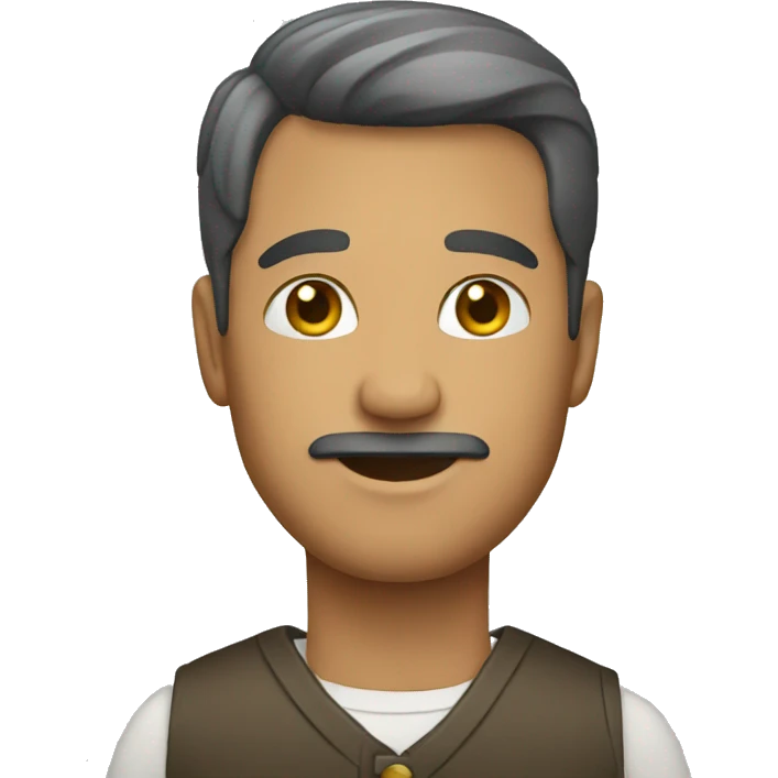 Man wearing dress emoji
