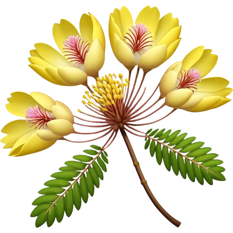 Albizia lebbeck flower emoji