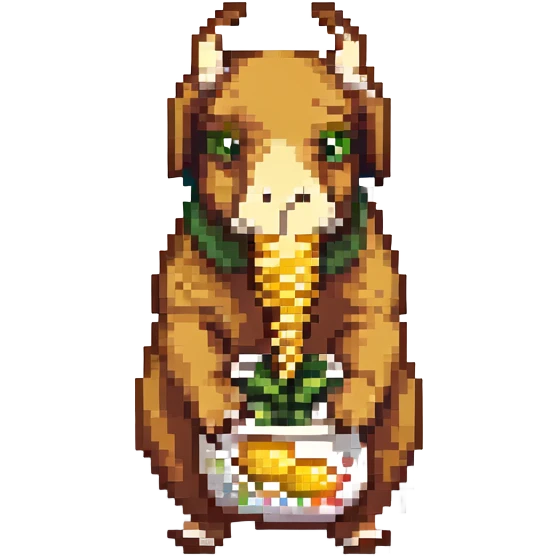 camel eating corn on the cob emoji