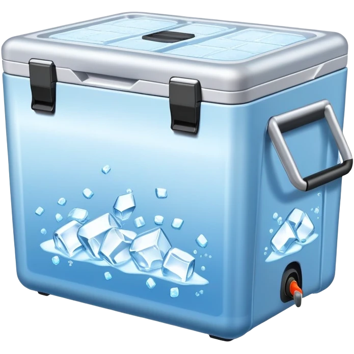 Ice cooler emoji