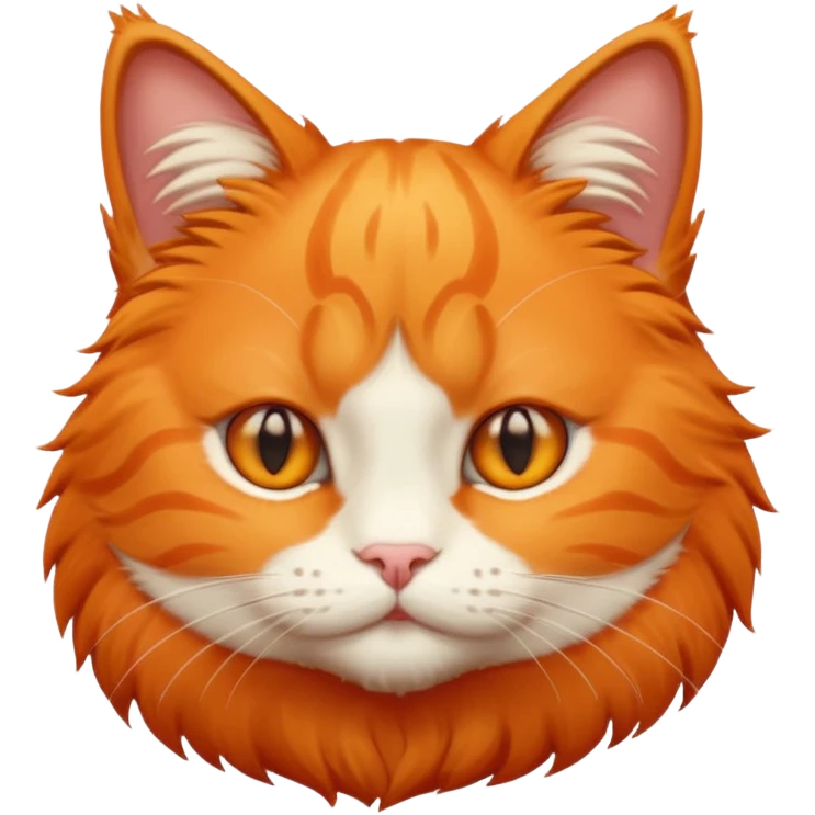 Orange cat emoji