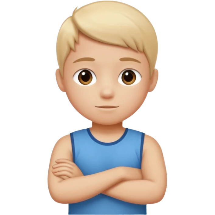 The 6 7 kid doing the 6 7 trend. emoji