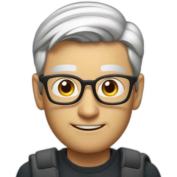 Tim Cook with Craig Federighi emoji