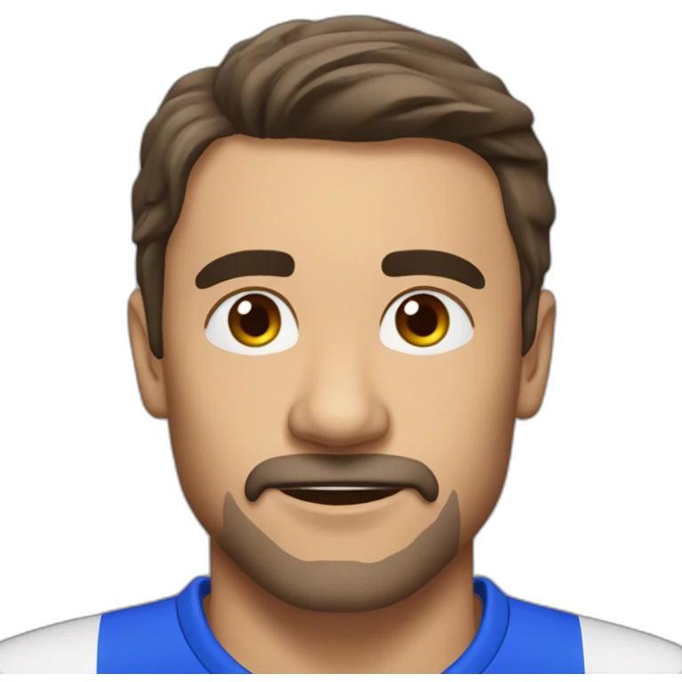 Pablo mármol jugando fútbol  emoji