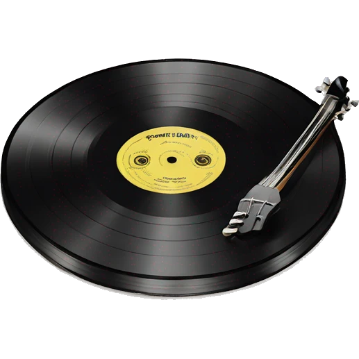 Vinyl record emoji