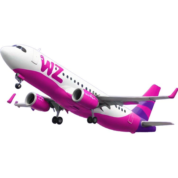 Wizz air plane emoji