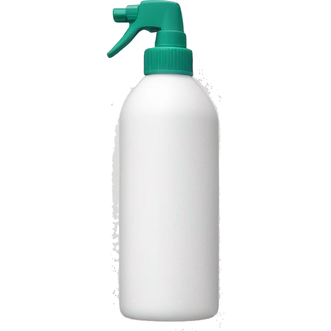 white spray bottle emoji