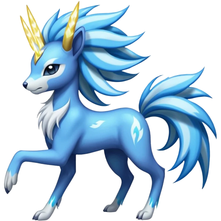 Manectric-Suicune-Meloetta-fusion-hybrid-creature  emoji