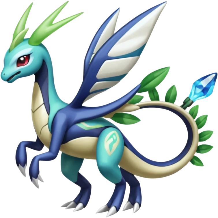 Meloetta-Zygarde-Cresselia-Palkia-Dialga-Electrike-Fakémon-fusion, full body emoji