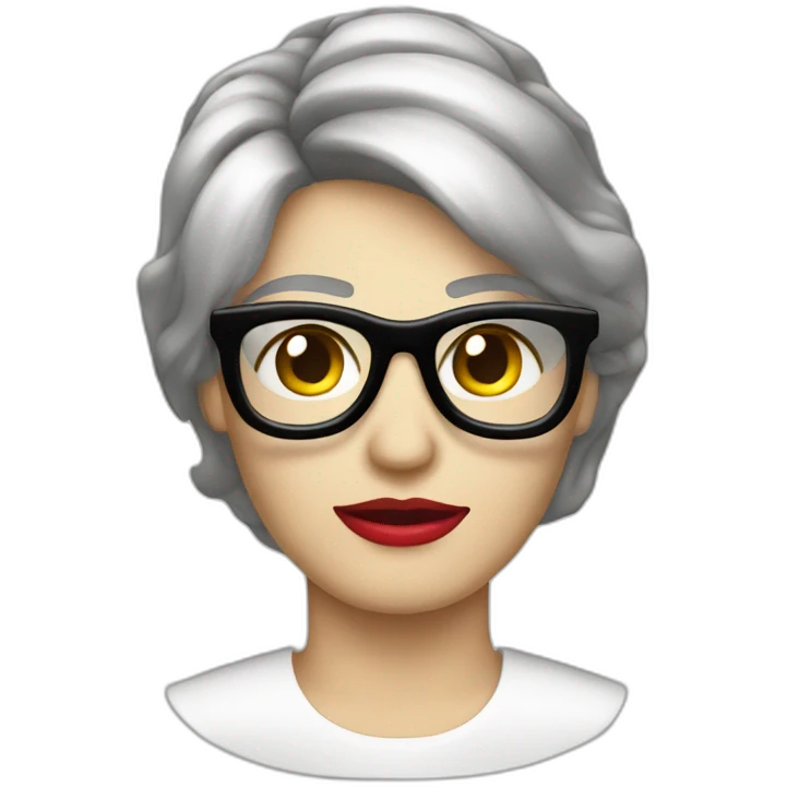 Karl Lagarfeld dressmaker emoji