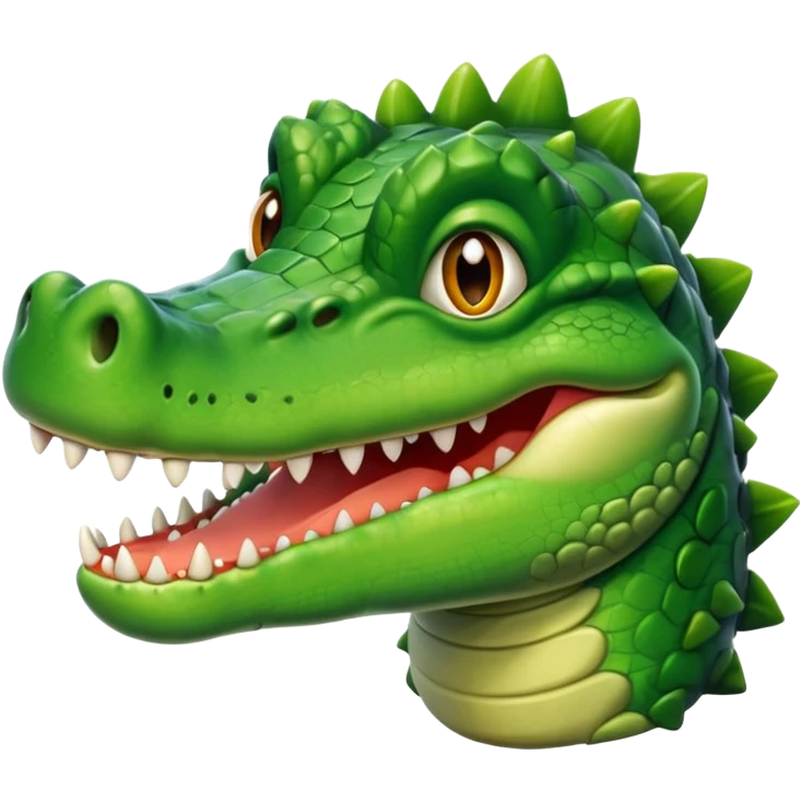 cute crocodile emoji
