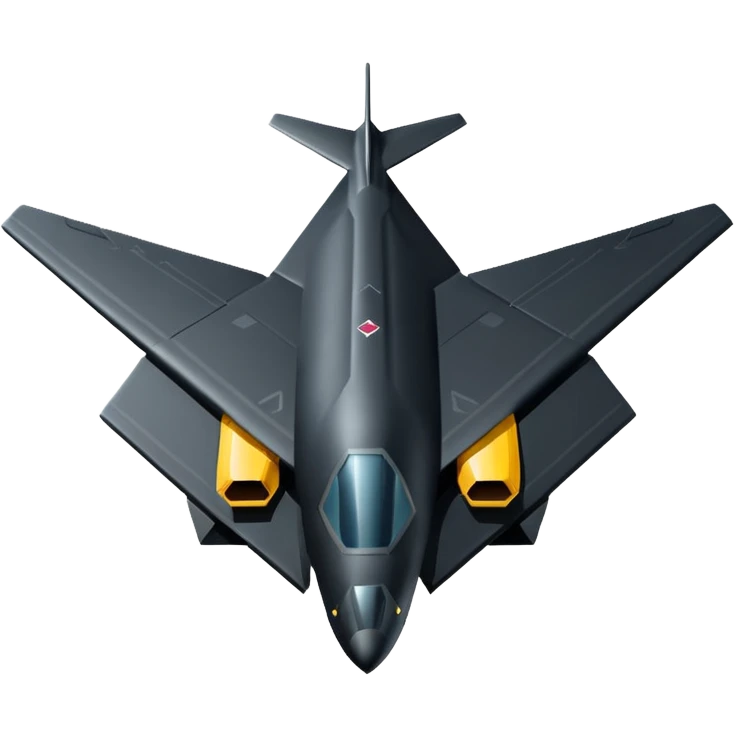 stealth bomber emoji