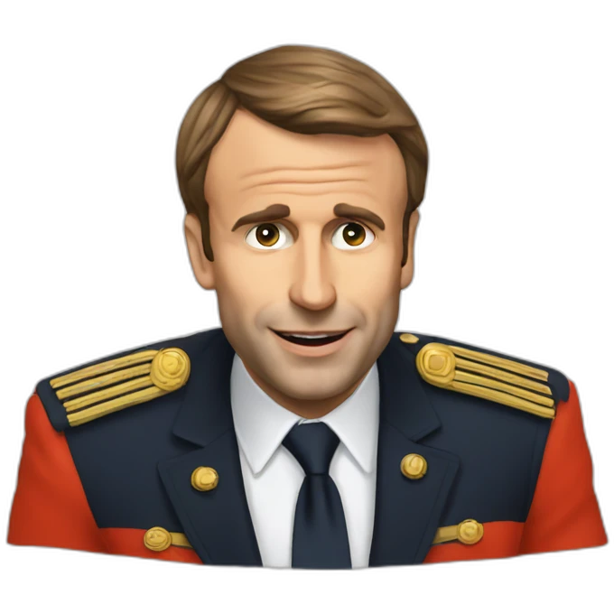 Macron firestreaks emoji