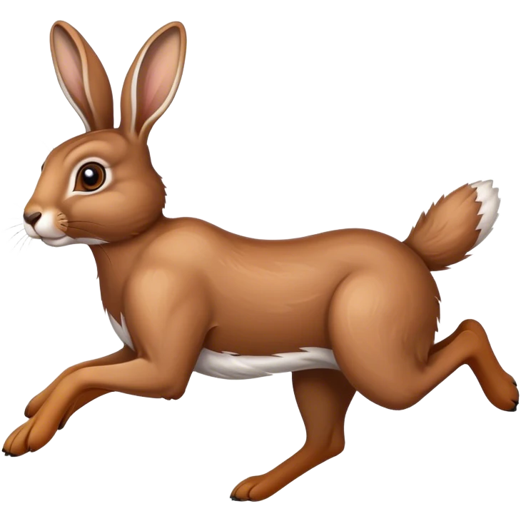 Running hare emoji