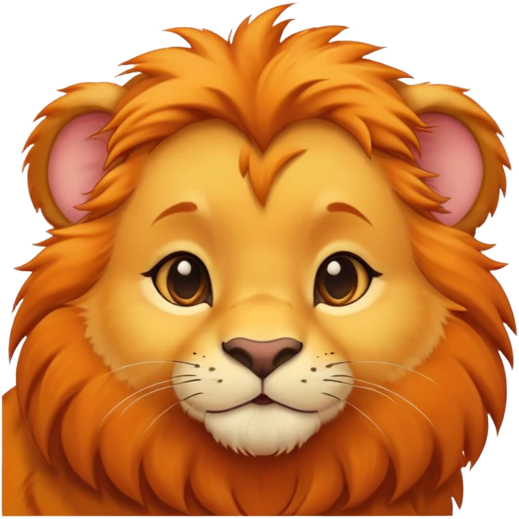 Simba from The Lion King emoji