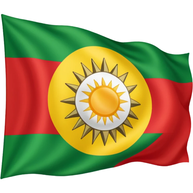 kurdistan flag emoji