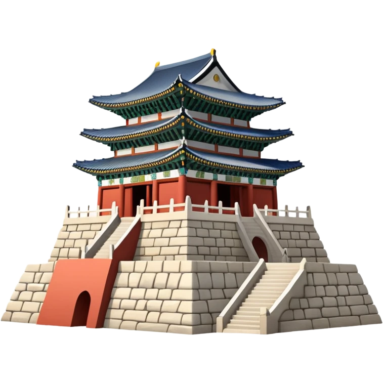 South Korea 
Gyeongbokgung Palace castle emoji
