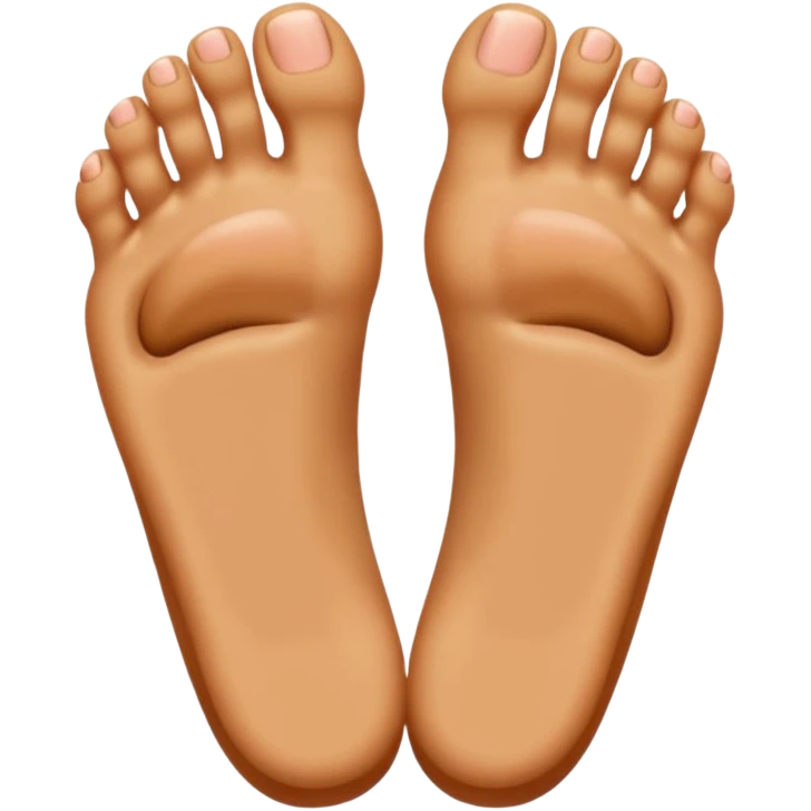Toe flipping the middle toe emoji
