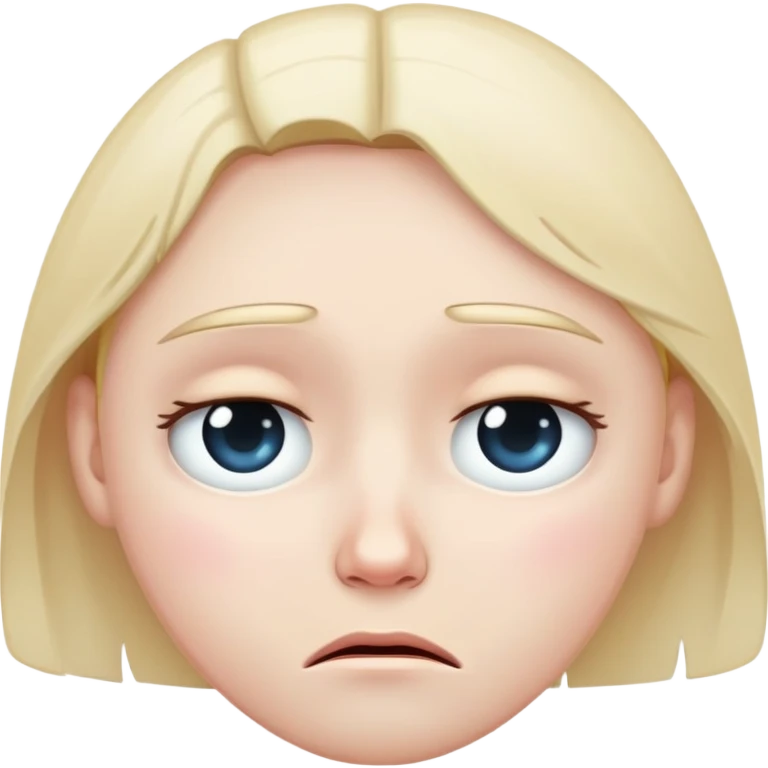 sad face emoji