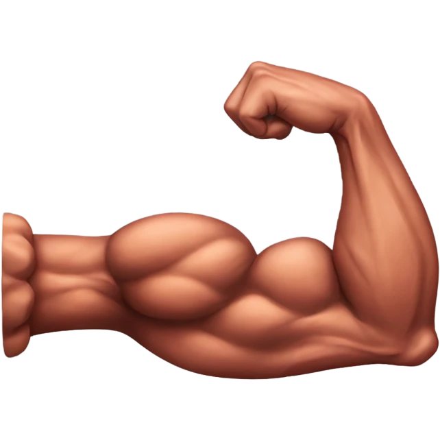 Vascular bicep emoji