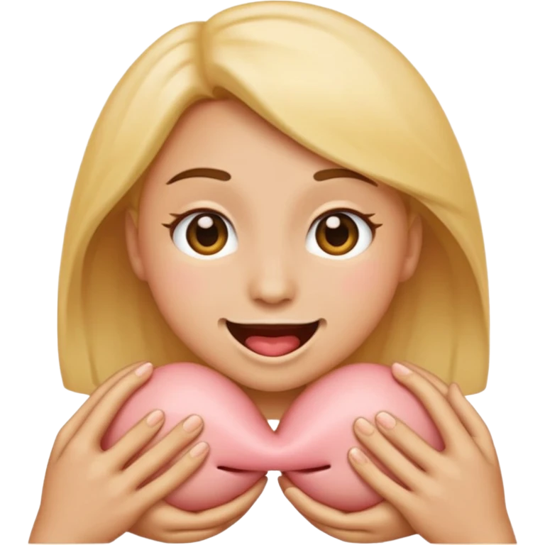 Emoji Face Sucking breast emoji emoji
