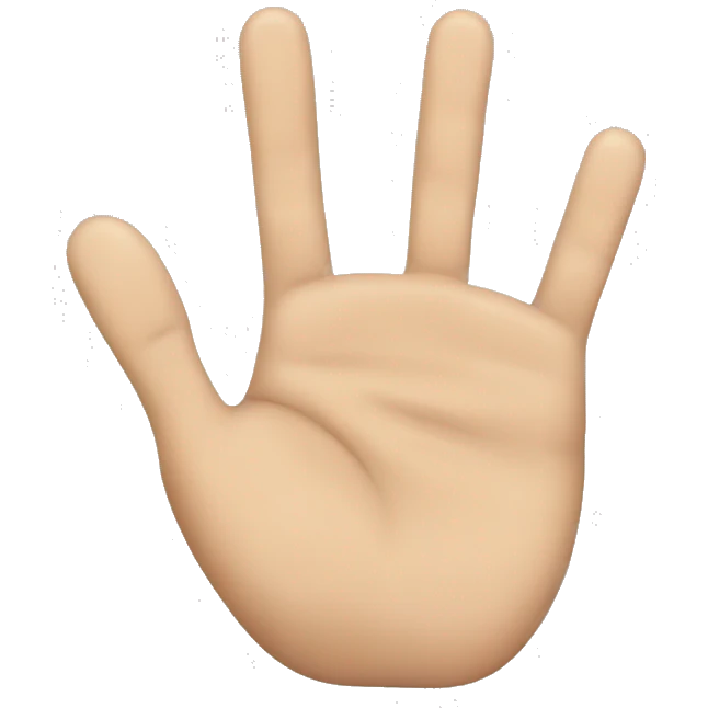 hand emoji