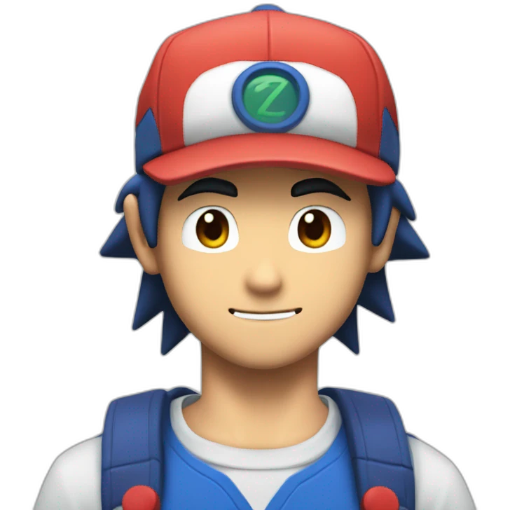 ash ketchum emoji