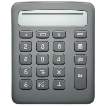 calculator emoji