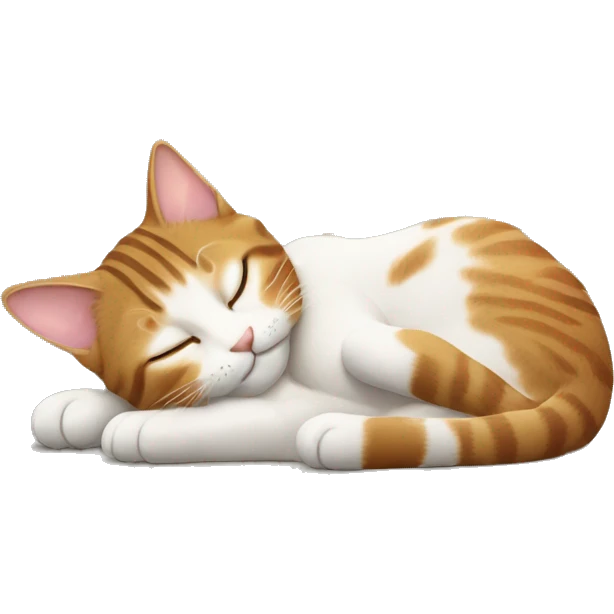 Tabby cat laying on back emoji