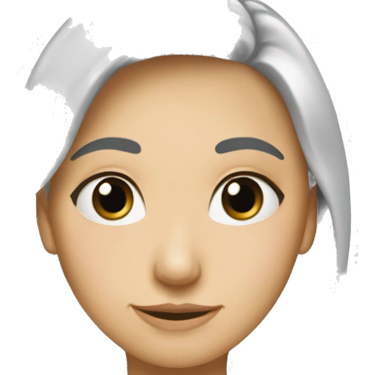 Девушка с щеночком  emoji