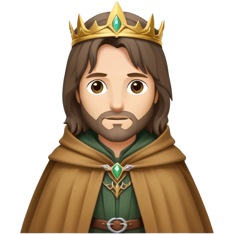wandering king. Like wizard or aragorn.  emoji