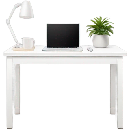 minimalist-clean-work-desk-with-white-wood-colorway-front-view emoji
