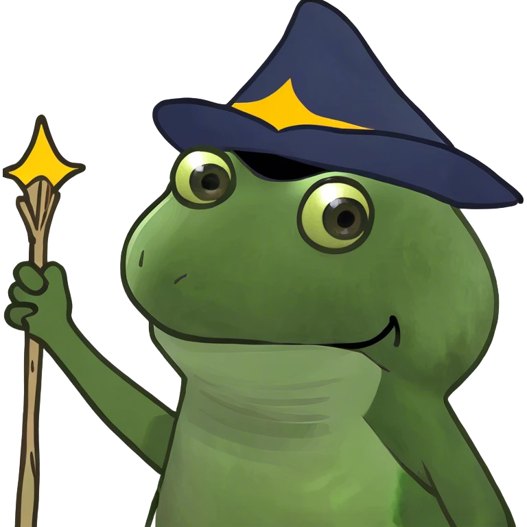 holding up a stick emoji