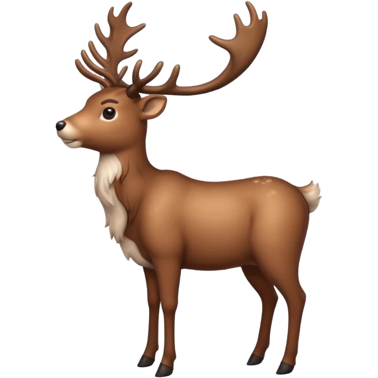 reindeer emoji