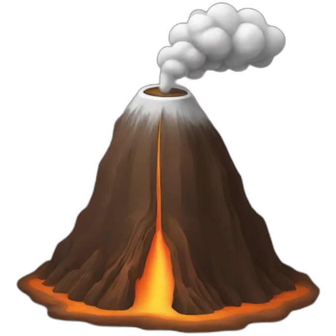 coffee volcano emoji