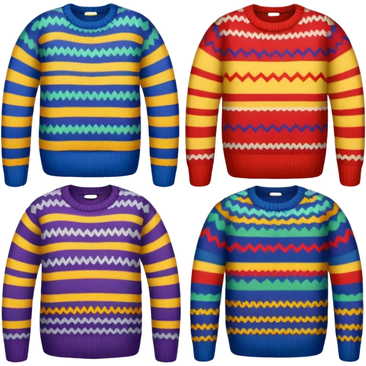 sweater emoji text no photo differant emoji