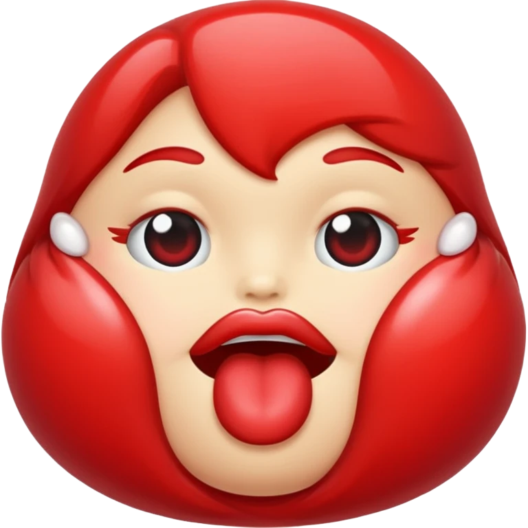A kissabite emoji